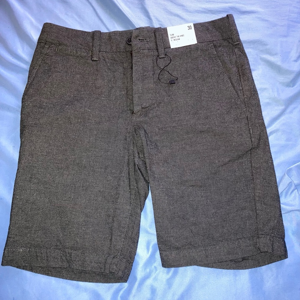 Express Granite Classic Slim Above the knees 9” Shorts